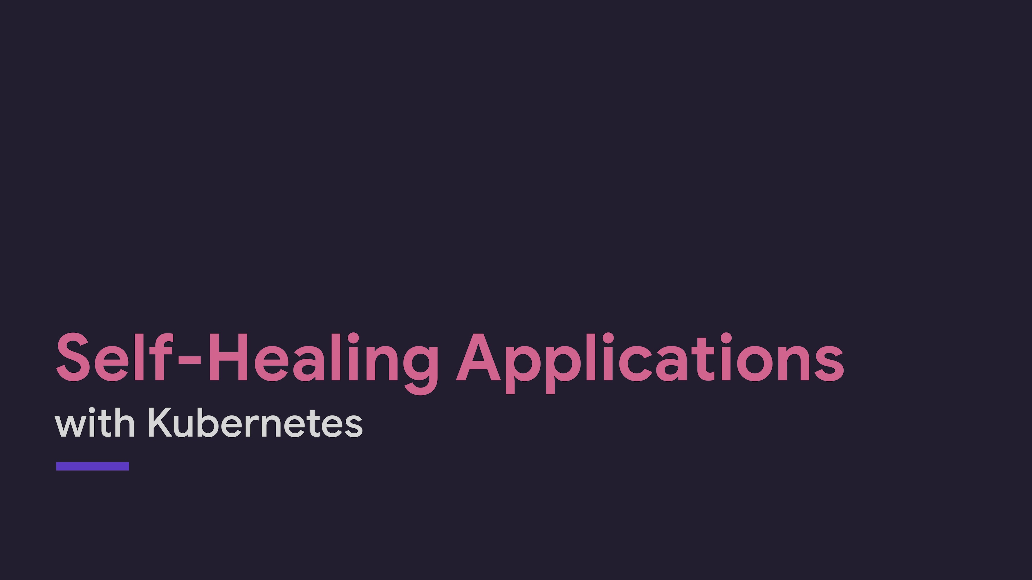SelfHealing Applications with Sheharyar Naseer
