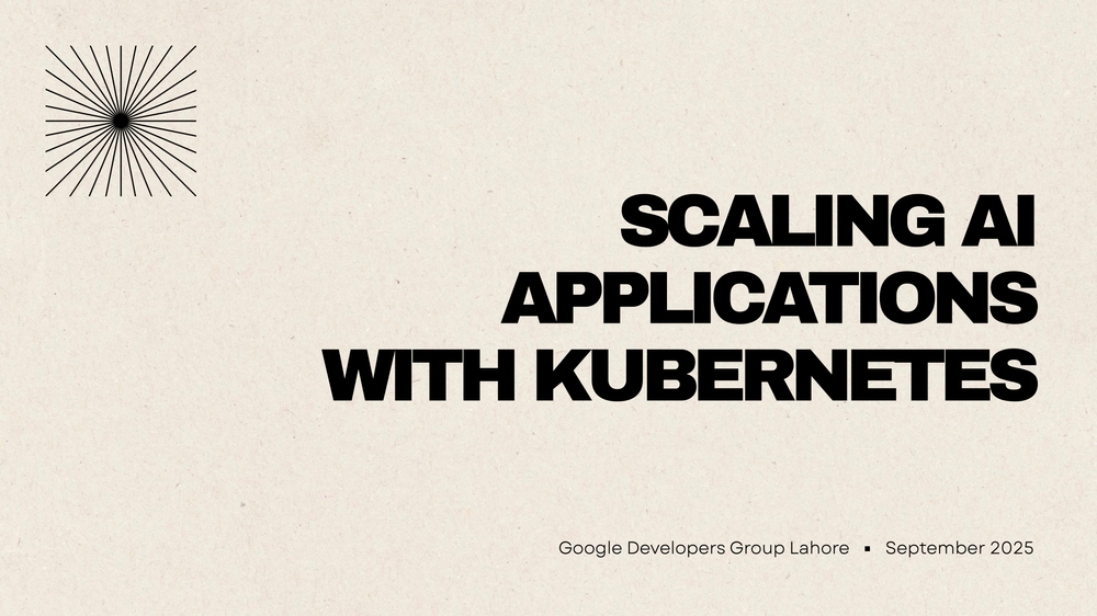 Scaling AI Applications with Kubernetes